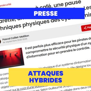 Sécurité physique : l&rsquo;angle mort de la cybersécurité