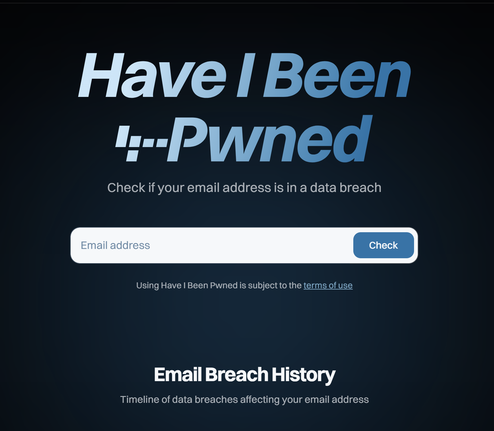 Check if your Email has been hacked